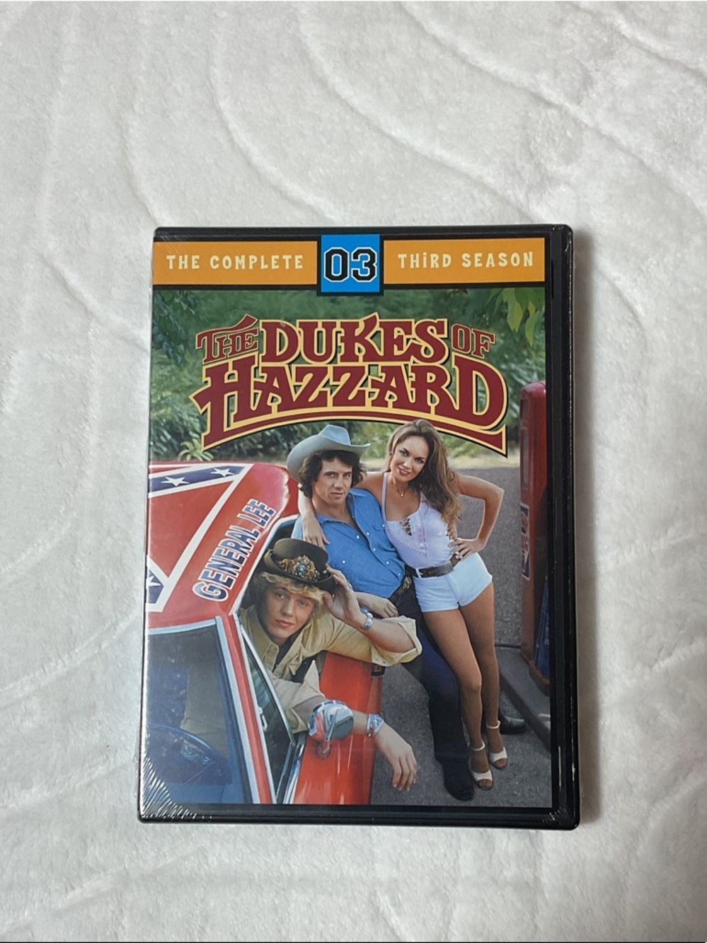 The Dukes of Hazzard Season 3 DVD - Red/Blue Cover
